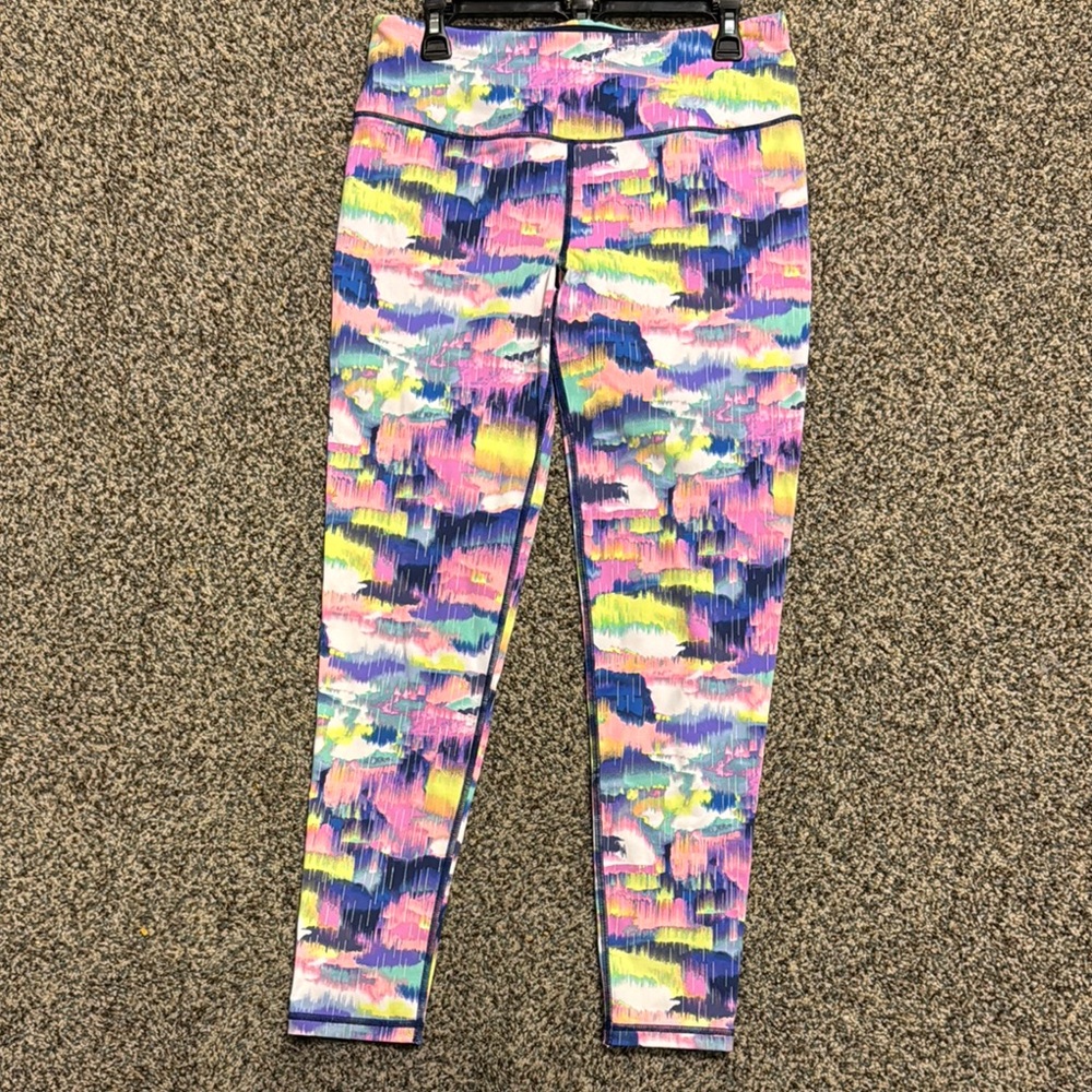 Colorful Abstract Leggings by Victoria’s Secret Sport